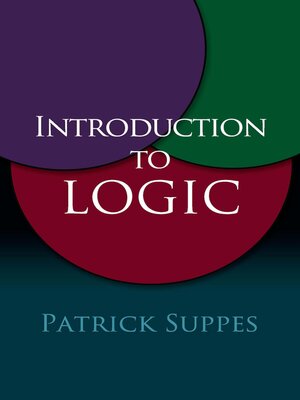 cover image of Introduction to Logic